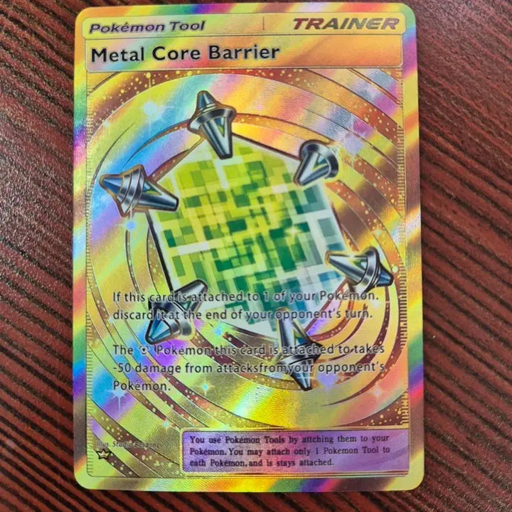 [BUNJANG] Pokemon Custom Handmade Shining Mega Metal Core Barrier English Version Card / 포켓몬 포켓 샤이닝메가 메탈코어 배리어 영문판 수제카드