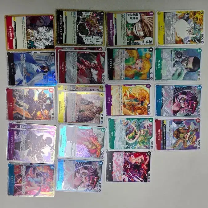 [BUNJANG] One Piece Card Assortment (Japanese, Korean) / 원피스 카드 다수 (일어,한국어)