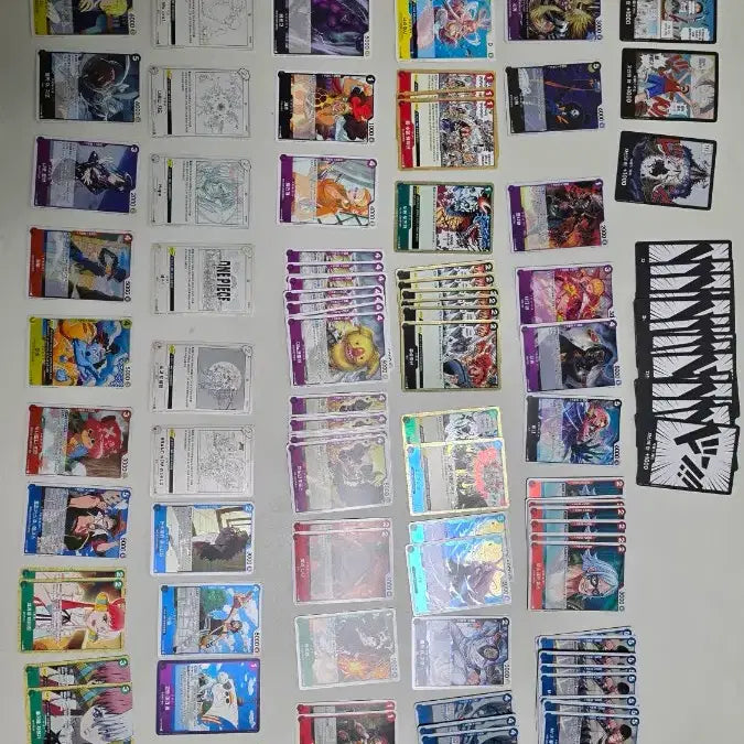 [BUNJANG] One Piece Card Assortment (Japanese, Korean) / 원피스 카드 다수 (일어,한국어)