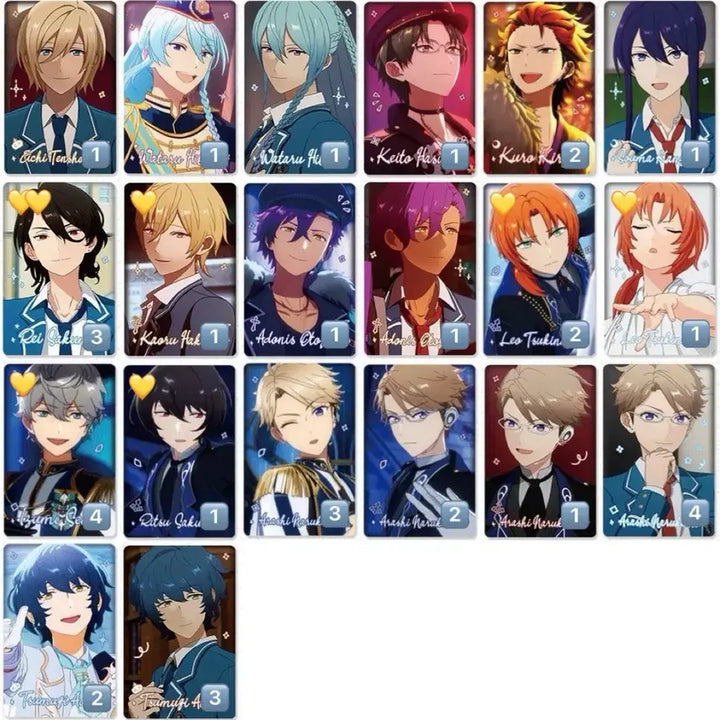 [BUNJANG] Ensemble Stars! Trading "Memory Series" Photocard - Rei, Kaoru, Leo, Izumi, Ritsu, Eichi, Wataru / 앙스타공구 추억 포토카드 레이 카오루 레오 이즈미 리츠 에이치 와타루
