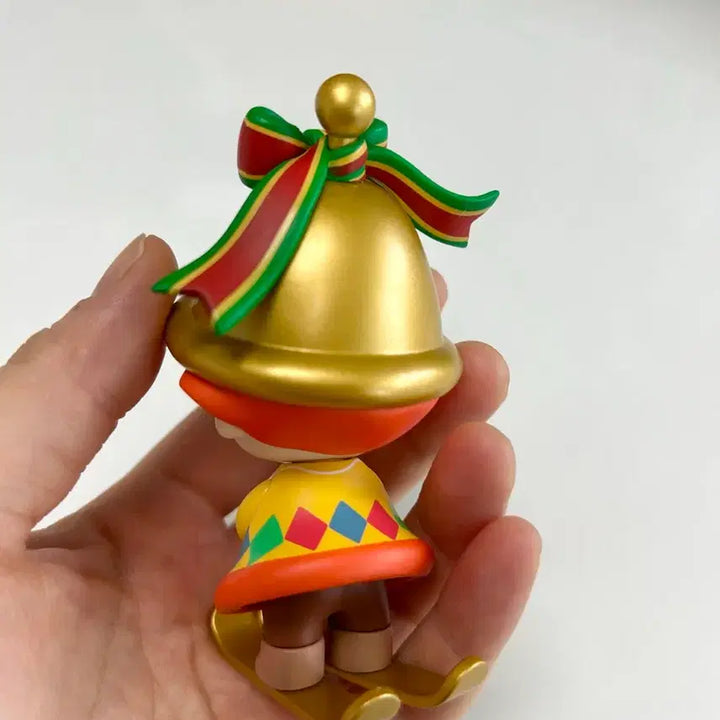 [BUNJANG] POP MART Dimoo Christmas Jingle Bell Figure (Opened) / 팝마트 디무 크리스마스 징글벨