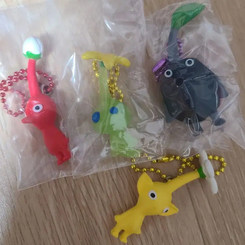 [BUNJANG] Pikmin Gummy Keychain Set / 피크민 구미키링