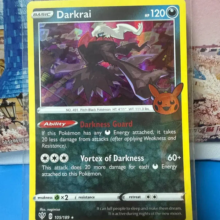 [BUNJANG] North American Halloween Darkrai Pokemon Card / 북미 포켓몬카드 할로윈 다크라이