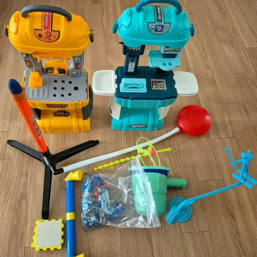 [BUNJANG] Kids Tool &amp; Doctor Play Toy Set Bundle / 유아동 장난감 교구 일괄