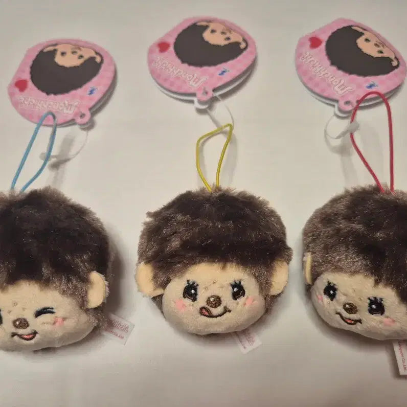 [BUNJANG] Monchhichi Face Doll Keyring / 일본 직수입 몬치치 얼굴 인형 키링 판매(새상품)