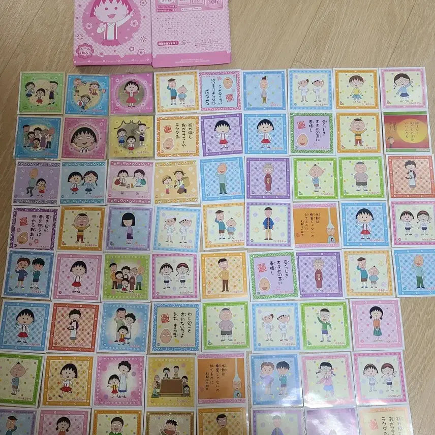 [BUNJANG] Chibi Maruko-chan Classic Sticker Set / 마루코는 아홉살 고전스티커