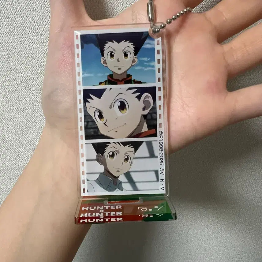 [BUNJANG] Hunter x Hunter Gon Famous Scene Acrylic Stand Keychain + Gon Itajaga Card / 헌터헌터 곤 명장면 아크릴 스탠드 키링 + 곤 이타쟈가 카드