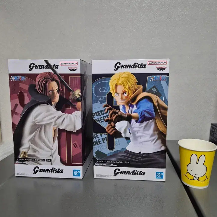 [BUNJANG] One Piece Grandista Shanks / Sabo Figure Set / 원피스 그랜드스타 피규어 샹크스/사보
