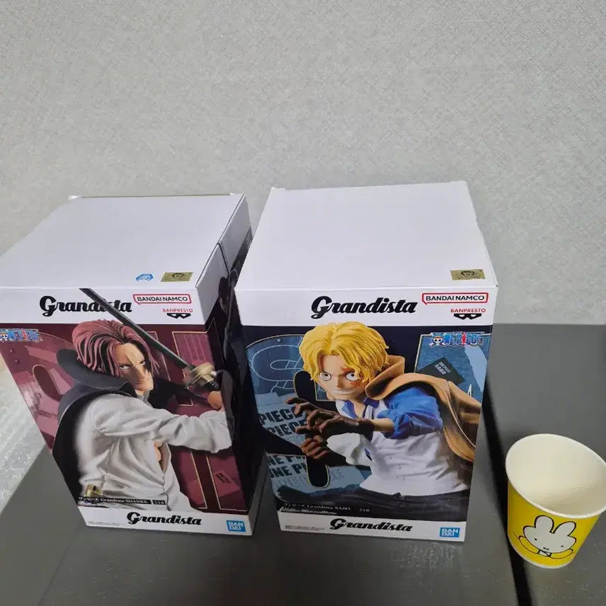 [BUNJANG] One Piece Grandista Shanks / Sabo Figure Set / 원피스 그랜드스타 피규어 샹크스/사보