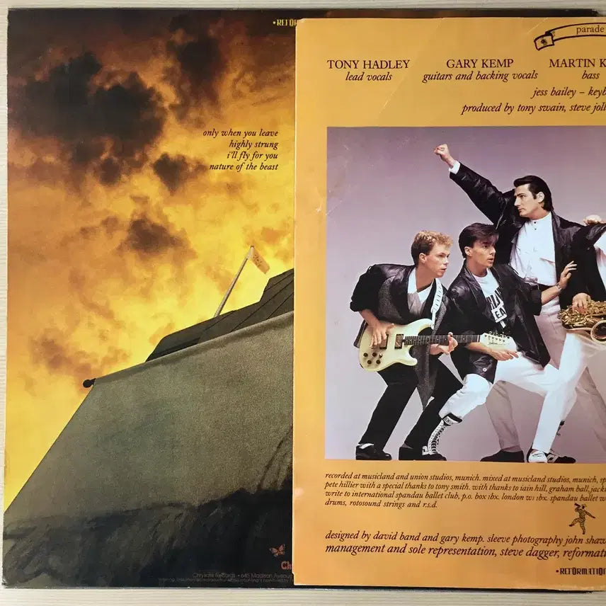 [BUNJANG] Spandau Ballet Parade 1984 LP Vinyl Record / (수입LP) Spandau Ballet / Parade