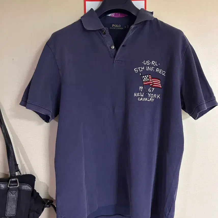 [SOLD OUT] 폴로 랄프로렌 네이비 반팔 카라티 US-RL