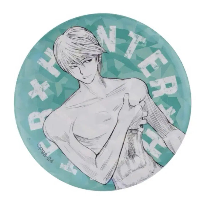 [BUNJANG] Hunter x Hunter Hisoka Over-the-Head Original Art Can Badge (Sealed) / 헌터헌터 점프샵 히소카 덮머 원화 캔뱃지 미개봉 양도
