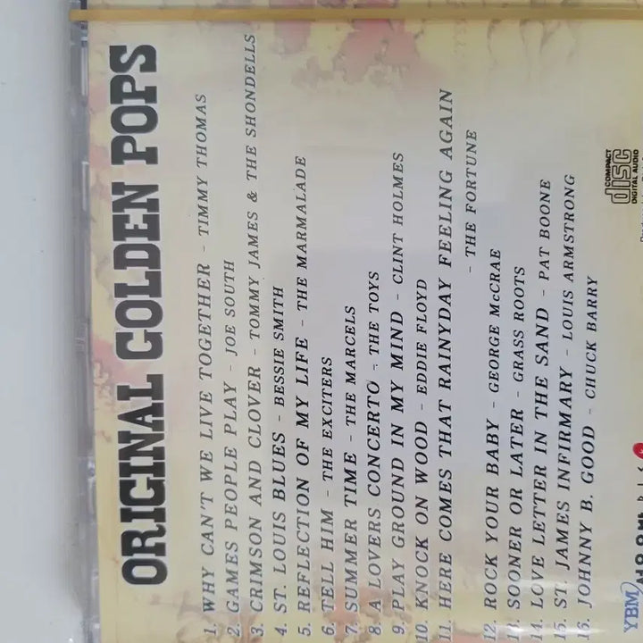 [BUNJANG] Golden Pops Vol. 3 CD / 팝 시디,,미사용품 새것