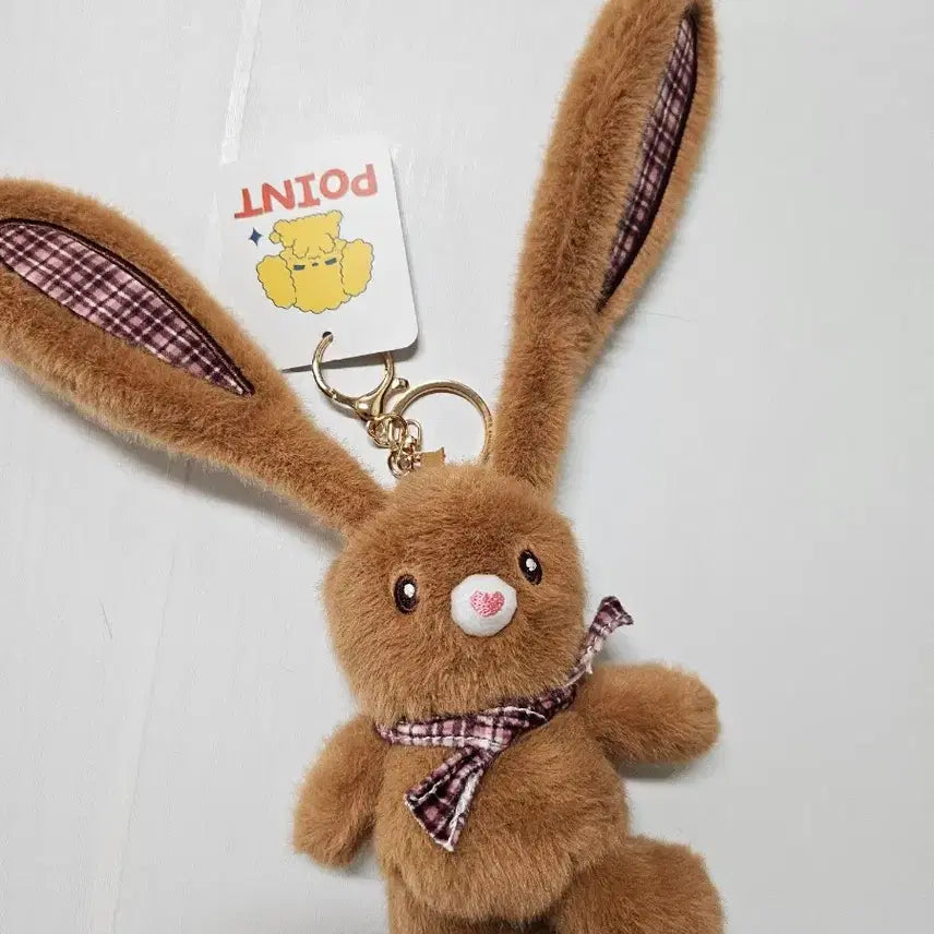 [BUNJANG] Adjustable Ears and Legs Rabbit Plush Keychain / (새싱품) 귀 다리 길이변경되는 토끼  인형 키링