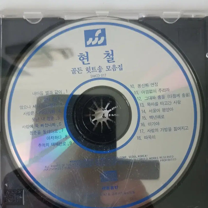 [BUNJANG] Hyun Chul 1st Album Rare CD / 현철 희귀 시디...