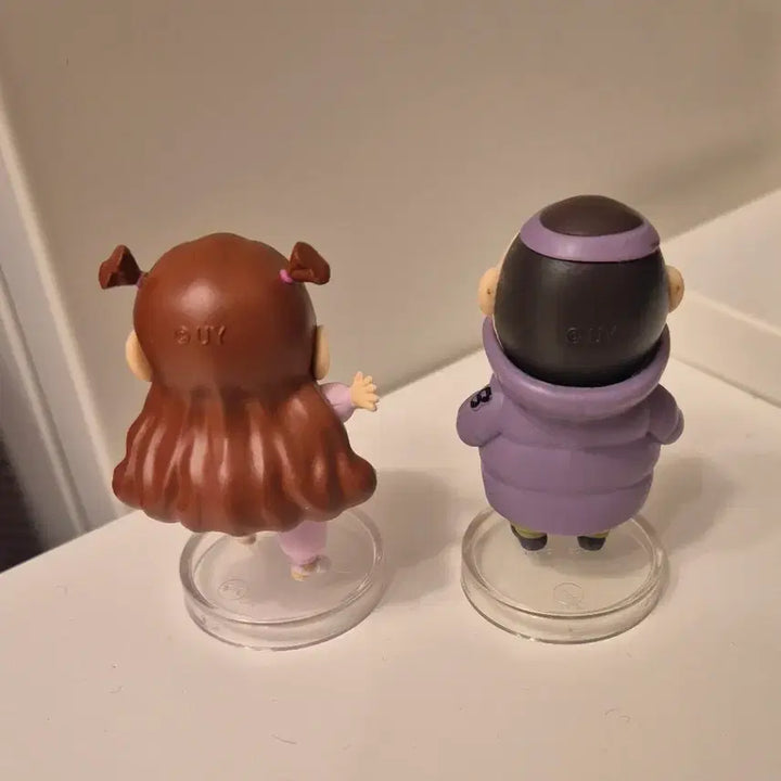 [BUNJANG] Crayon Shin-chan Lab Battle Yūri &amp; Kazama Gacha Figure Set (2 pcs) / 짱구랩배틀 유리 훈이 가챠피규어 2개 세트