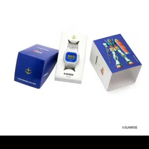 [BUNJANG] G-SHOCK x Gundam Collaboration Sticker Pack / 퍼스트건담 G-SHOCK 건담 콜라보 스티커 팩