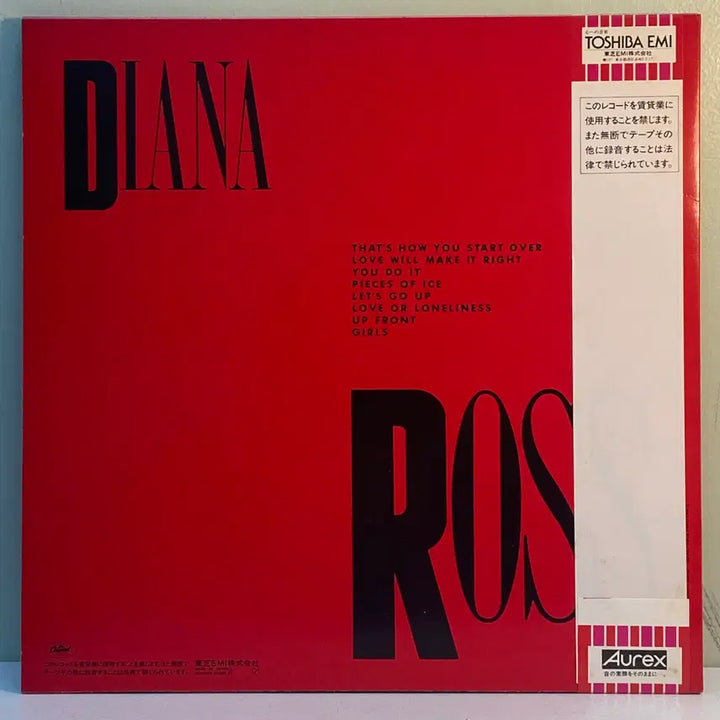 [BUNJANG] Diana Ross - Ross (1983) Japanese Pressing LP / (수입중고LP-소울) Diana Ross -Ross