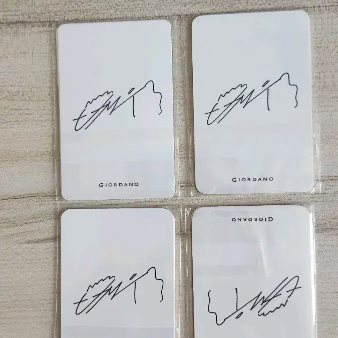 [BUNJANG] Byun Woo Seok Giordano Photocard (Sealed) / 변우석 <미개봉>지오다노포토카드 개당가격