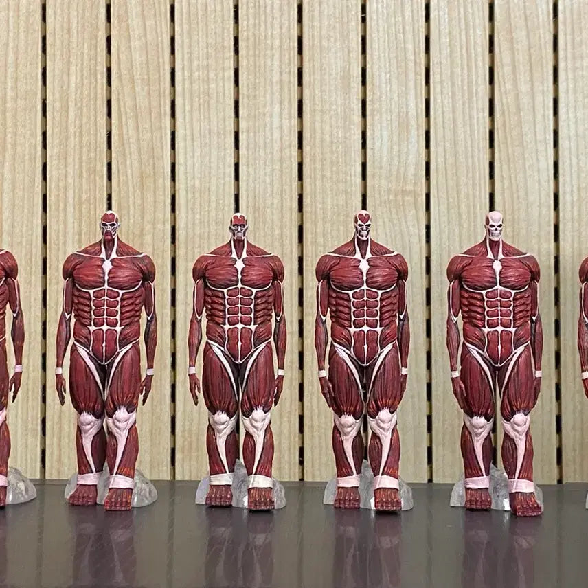 [BUNJANG] Attack on Titan Ground Breaking Wall Titan Repaint 6 Types / (택포45)진격의 거인 땅울림 i상 벽거인 리페인트 6종