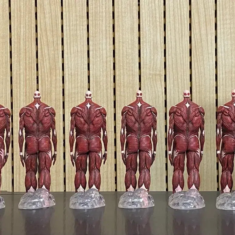[BUNJANG] Attack on Titan Ground Breaking Wall Titan Repaint 6 Types / (택포45)진격의 거인 땅울림 i상 벽거인 리페인트 6종