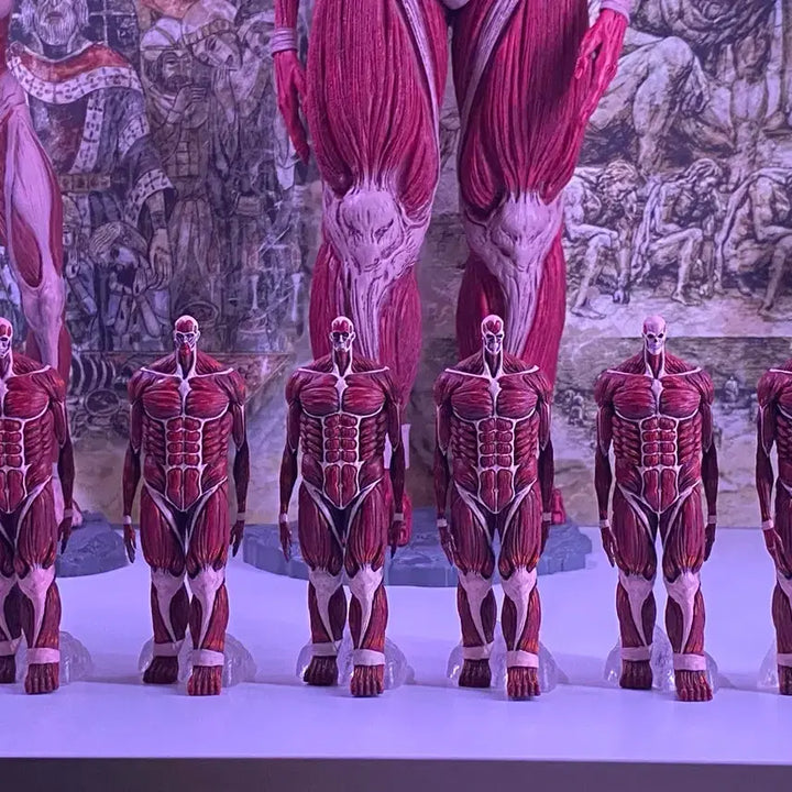 [BUNJANG] Attack on Titan Ground Breaking Wall Titan Repaint 6 Types / (택포45)진격의 거인 땅울림 i상 벽거인 리페인트 6종