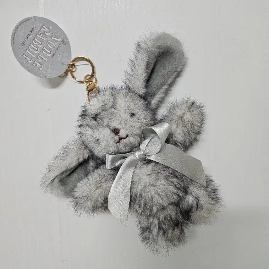 [BUNJANG] Luxury Rabbit Gray Plush Toy / (새상품) 그레이 럭스래빗 토끼 인형