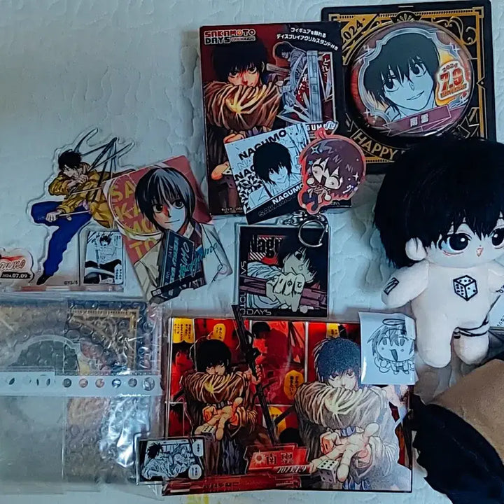 [BUNJANG] Sakamoto Days Nagumo "Somgumo" "Yukdeok" Acrylic Stand Bundle / 사카모토데이즈 사카데이 나구모 솜구모 육덕아크릴 등 굿즈 일괄 정리합니다