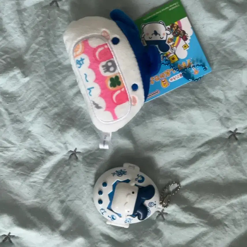 [BUNJANG] Tamagotchi Mimitchi Tooth Jam Keychain Set / 다마고치 미미치 투스잼 이빨 키링, 스윙케이스 캡슐 키링 유우시