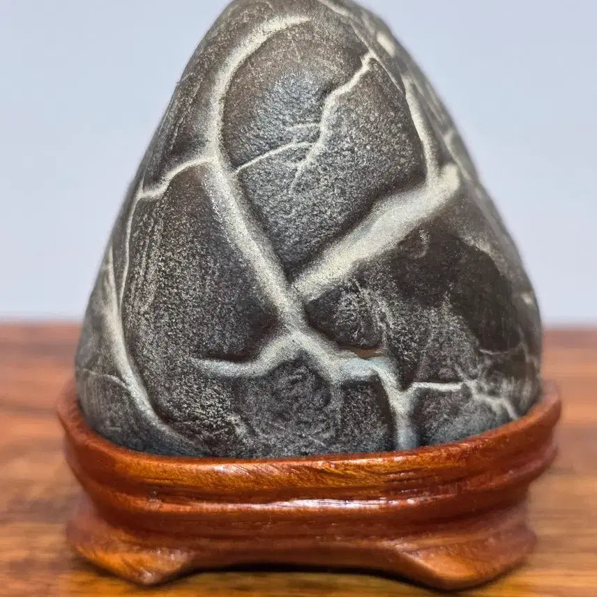 [BUNJANG] Domestic Gukap Stone (5.5x7x5.5 cm) / 26060503 작지만 깊게 잘터진 국내 구갑 수석 팝니다