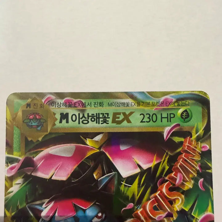 [BUNJANG] M Carnivorous Flower EX Trading Card / M이상해꽃 EX