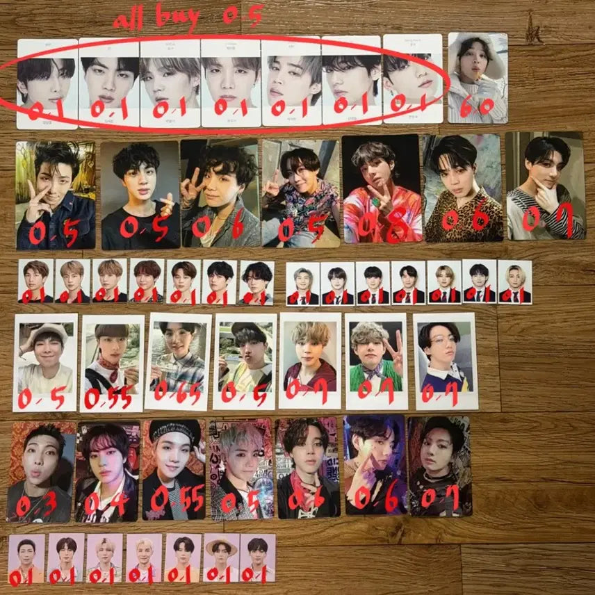 [BUNJANG] BTS Photocard Bundle Set / bts 방탄 포카