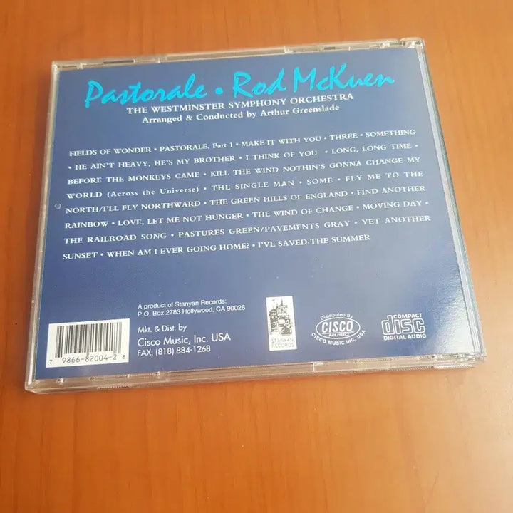[BUNJANG] Rod McKuen Pastorale Old Pop CD / Rod McKuen Pastorale로드맥쿠언 올드팝씨디 Oldpopcd