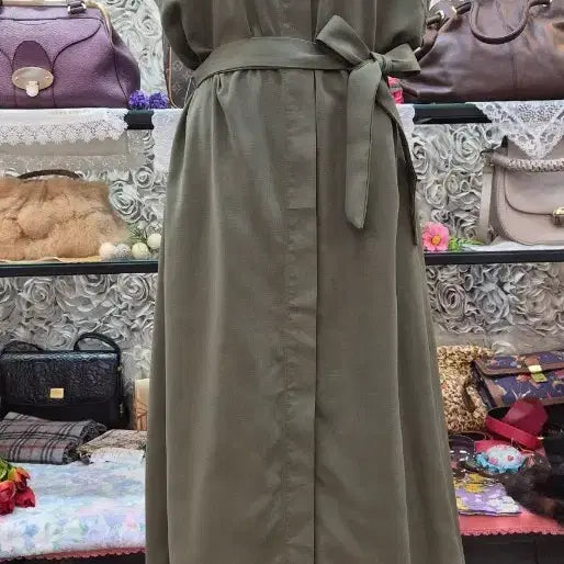[BUNJANG] ANELA LUX Polyester Long Dress FREE Size / ANELA LUX 멋진 롱원피스(FREE)