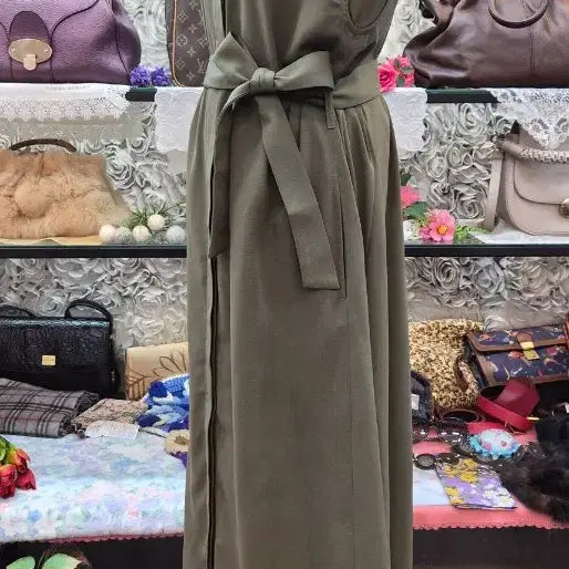 [BUNJANG] ANELA LUX Polyester Long Dress FREE Size / ANELA LUX 멋진 롱원피스(FREE)