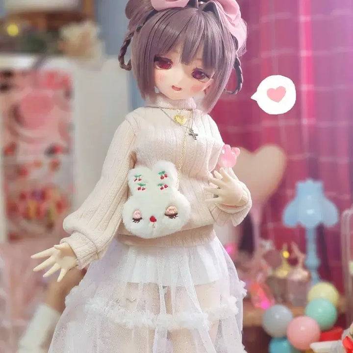 [BUNJANG] Imomodoll MDD-sized Miko Head + Body Bundle / 이모돌 mdd급 미코 헤드+바디 일괄