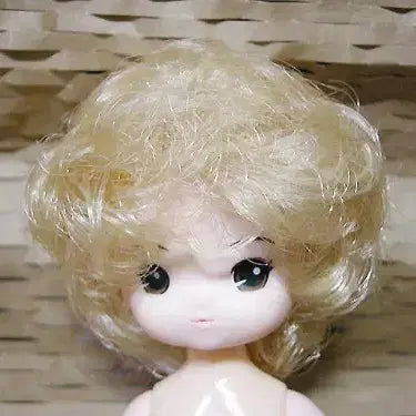 [BUNJANG] Little Mimi Blonde Mechanical Afro Hair Doll Body / 리틀미미 블론드 기계식모 아프로 헤어 리틀미미 본체
