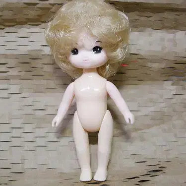 [BUNJANG] Little Mimi Blonde Mechanical Afro Hair Doll Body / 리틀미미 블론드 기계식모 아프로 헤어 리틀미미 본체