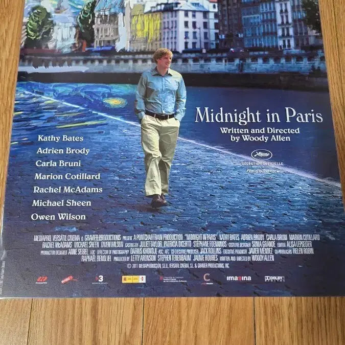 [BUNJANG] Midnight in Paris Original Poster (A3) / 미드나잇 인 파리 오리지널 포스터(A3) 팝니다