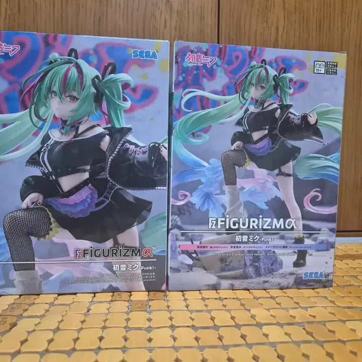 [BUNJANG] Vocaloid Hatsune Miku Punk Ver. Figure (Sealed) / 펑크 미쿠 미개봉입니다!
