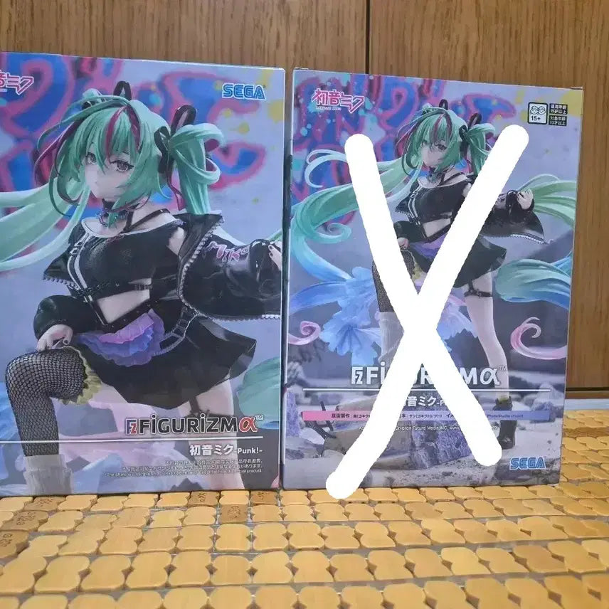 [BUNJANG] Vocaloid Hatsune Miku Punk Ver. Figure (Sealed) / 펑크 미쿠 미개봉입니다!