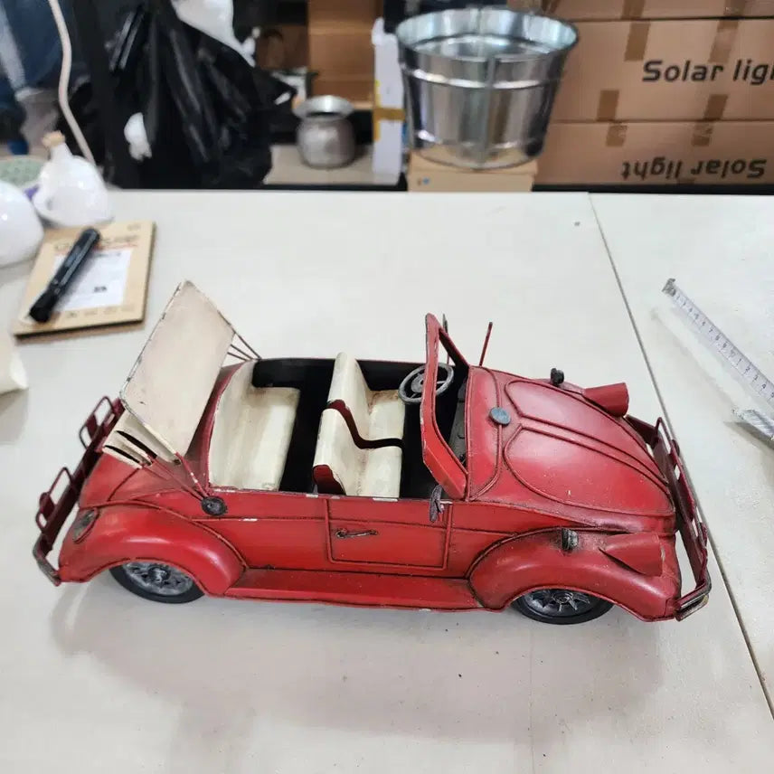 [BUNJANG] Tinplate Car 36.3cm / 양철 자동차 기장36.3cm