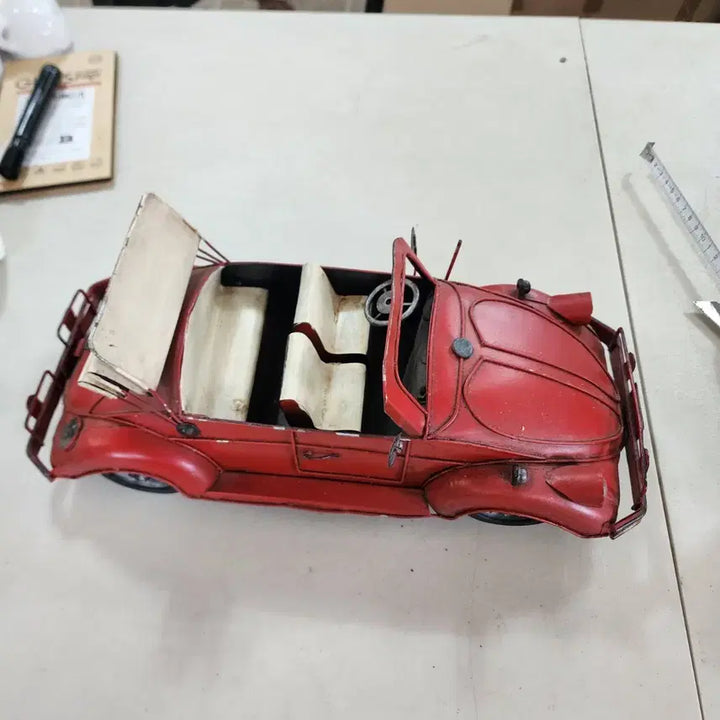 [BUNJANG] Tinplate Car 36.3cm / 양철 자동차 기장36.3cm