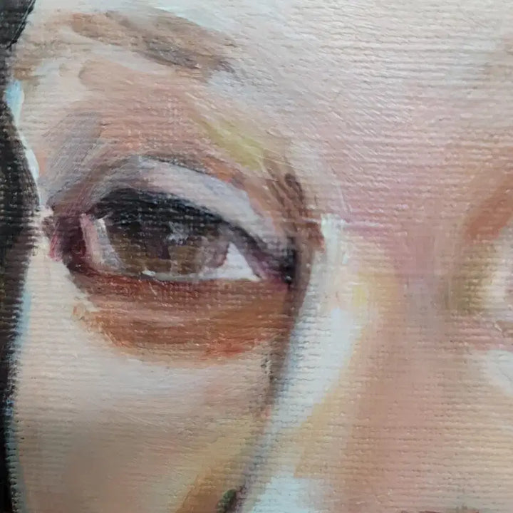 [BUNJANG] Oil Painting Self-Portrait (Size 10) / 자화상 유화그림 10호