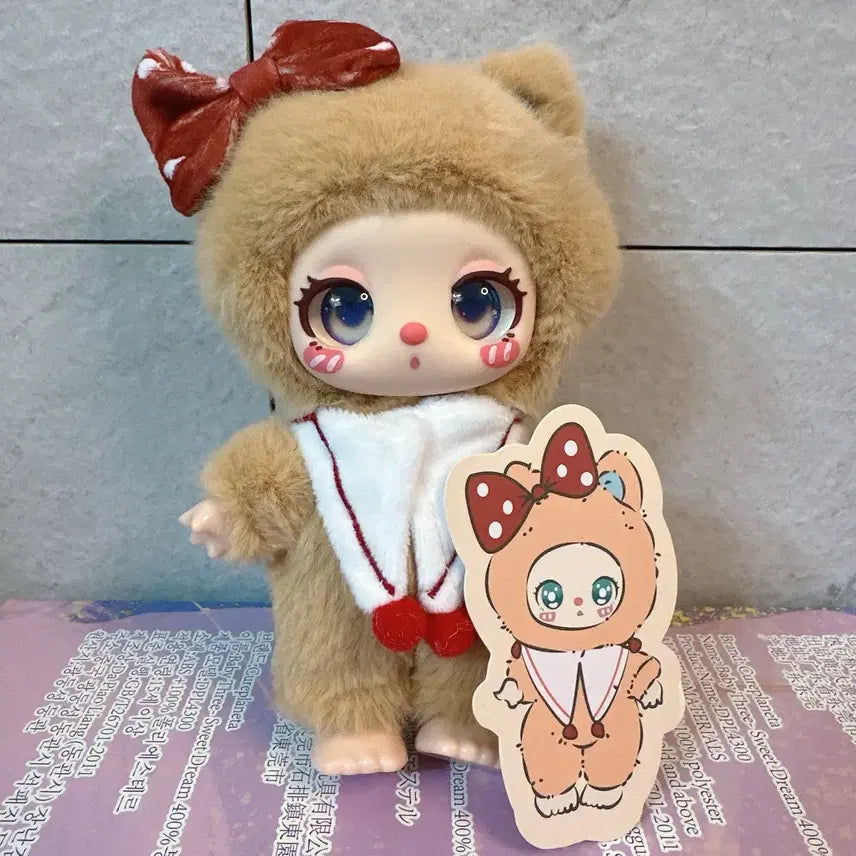 [BUNJANG] LILILINE Doll V3 Lucky Cat Chef Bundle Set Baby Three / 릴라인형 v3 럭키캣 쉐프(일괄) 베이비쓰리