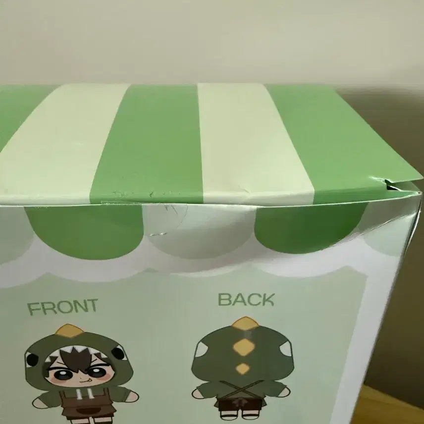 [BUNJANG] Pixelie Dinosaur Plush Doll Clothing Set / 픽셀리 공룡 봉제인형 미수반 인형 옷 세트 양도