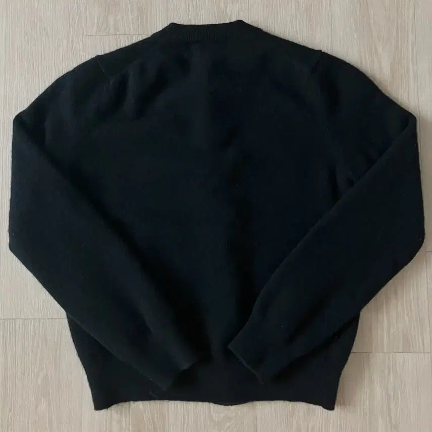[SOLD OUT] 정품) M 꼼데가르송 골드 와펜 가디건 블랙 AZ-N049
