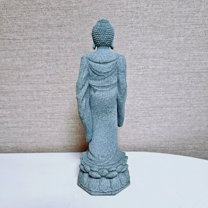 [BUNJANG] Natural Stone Buddhist Figurine Interior Decor / 불교 천연 원석 돌 불상 인테리어 장식 현관 침대 벽걸이 선반