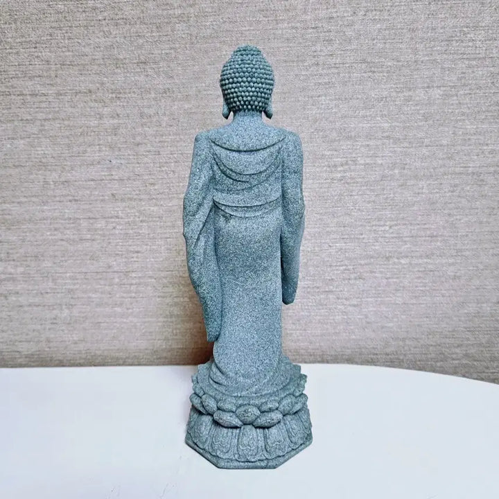 [BUNJANG] Natural Stone Buddhist Figurine Interior Decor / 불교 천연 원석 돌 불상 인테리어 장식 현관 침대 벽걸이 선반