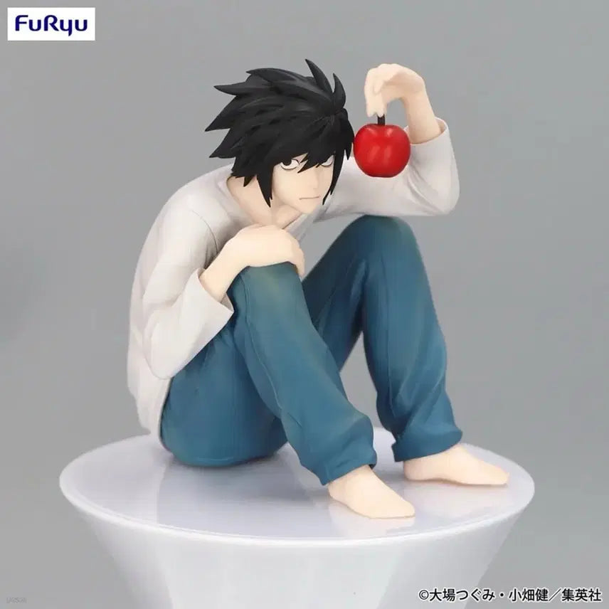 [BUNJANG] Death Note L Noodle Stopper Figure (Sealed) / [미개봉] [현물] 데스노트 L 엘 누들스토퍼 피규어